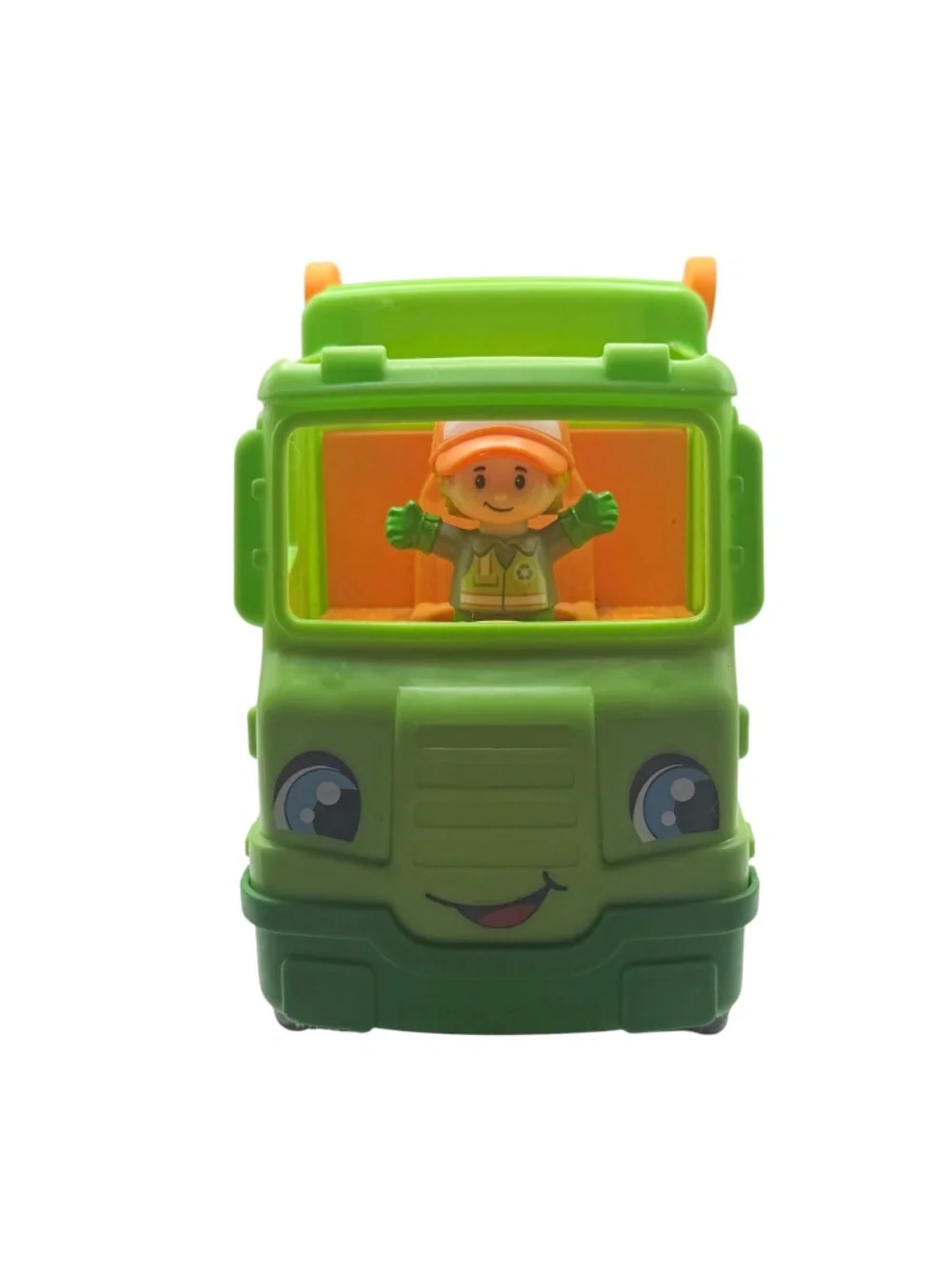 Fisher-Price Little People Recycling Truck with Figure (Sound Not Functional)